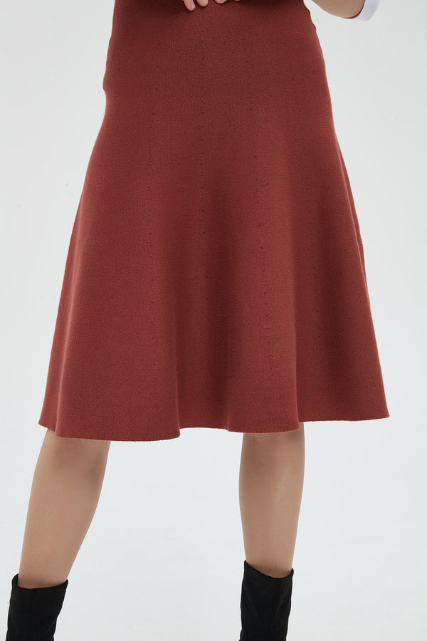 AMAZING  MM SKIRT - RUST