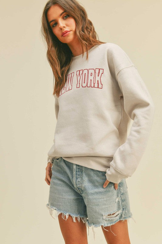 NEW YORK REG GRAPHIC SWEATSHIRT