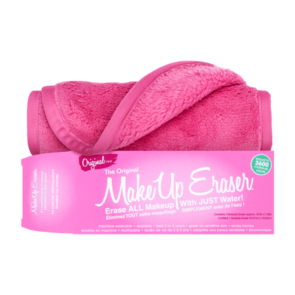 Pink Towelette Make-up Eraser