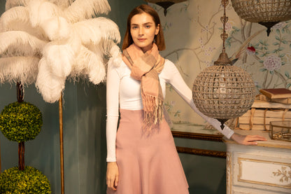 AMAZING  MM SKIRT - DUSTY ROSE