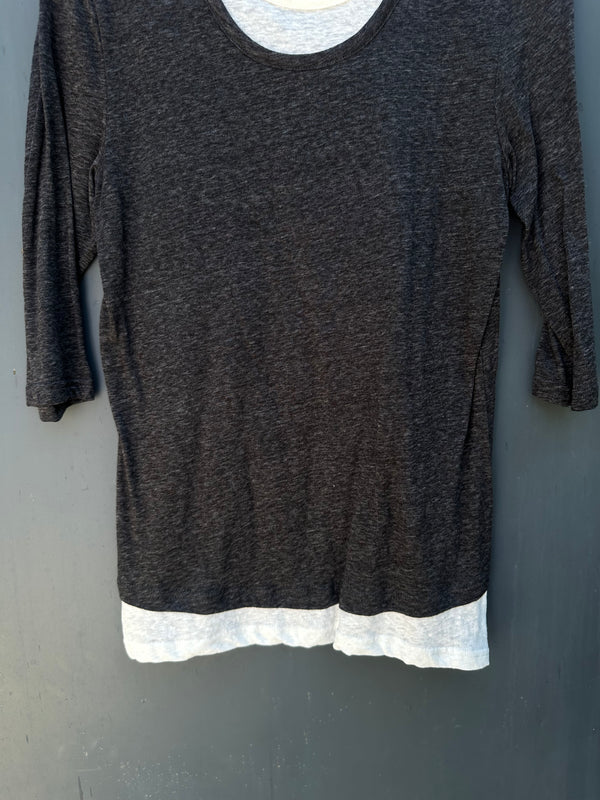 DOUBLE LAYERED TSHIRT