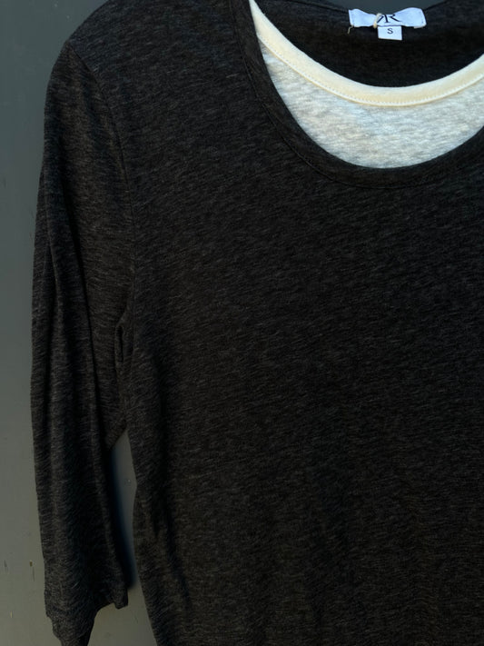 DOUBLE LAYERED TSHIRT