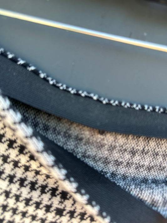 HOUNDSTOOTH KNIT SET