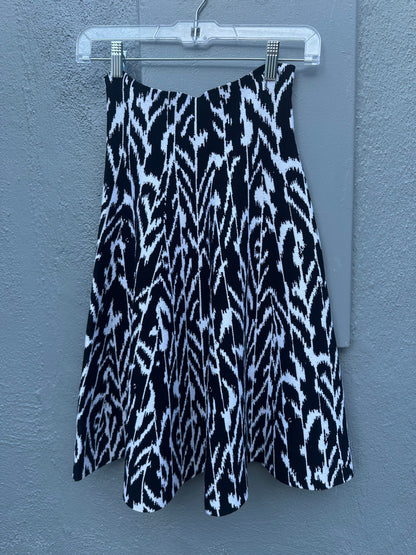 GEO ANIMAL PRINT BLACK WHITE