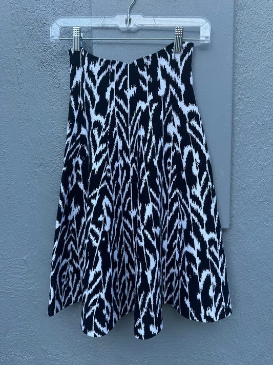 GEO ANIMAL PRINT BLACK WHITE