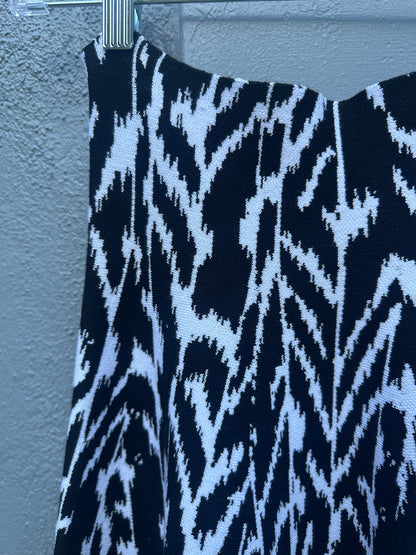 GEO ANIMAL PRINT BLACK WHITE