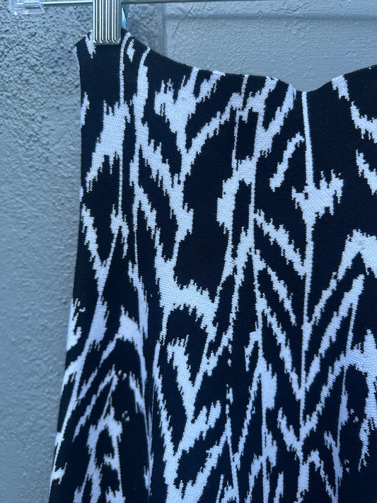 GEO ANIMAL PRINT BLACK WHITE