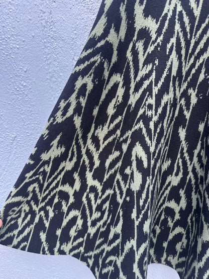 GEO ANIMAL PRINT MM - BEIGE BLACK