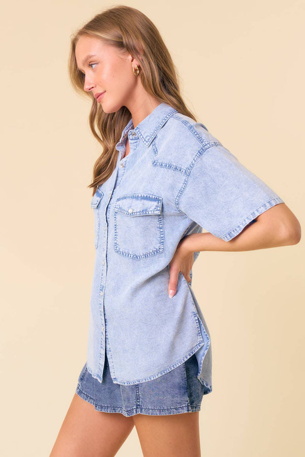 SOFTEST TENCEL DENIM SHIRT