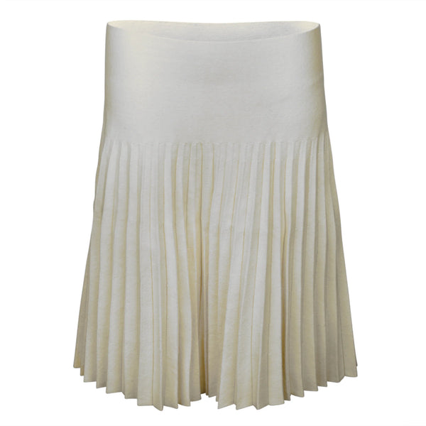 MM PURPLE LABEL YEAR ROUND PLEATED - CREAM