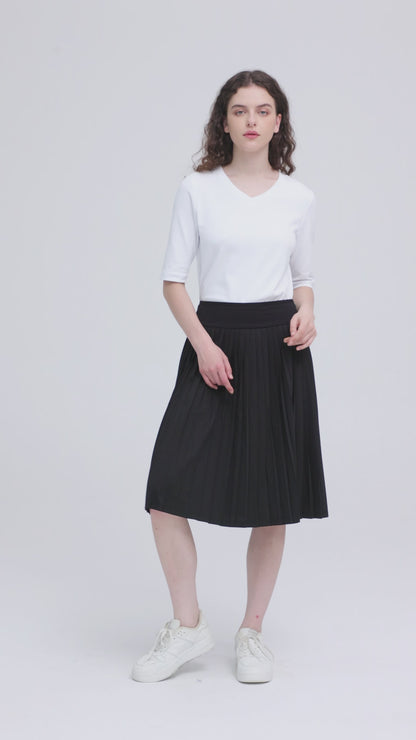 MM MINI PLEATS - BLACK