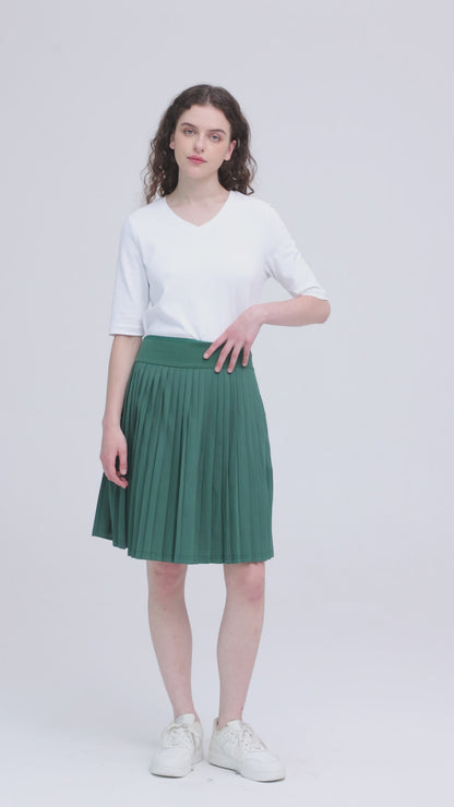 MM MINI PLEATS - HUNTER GREEN