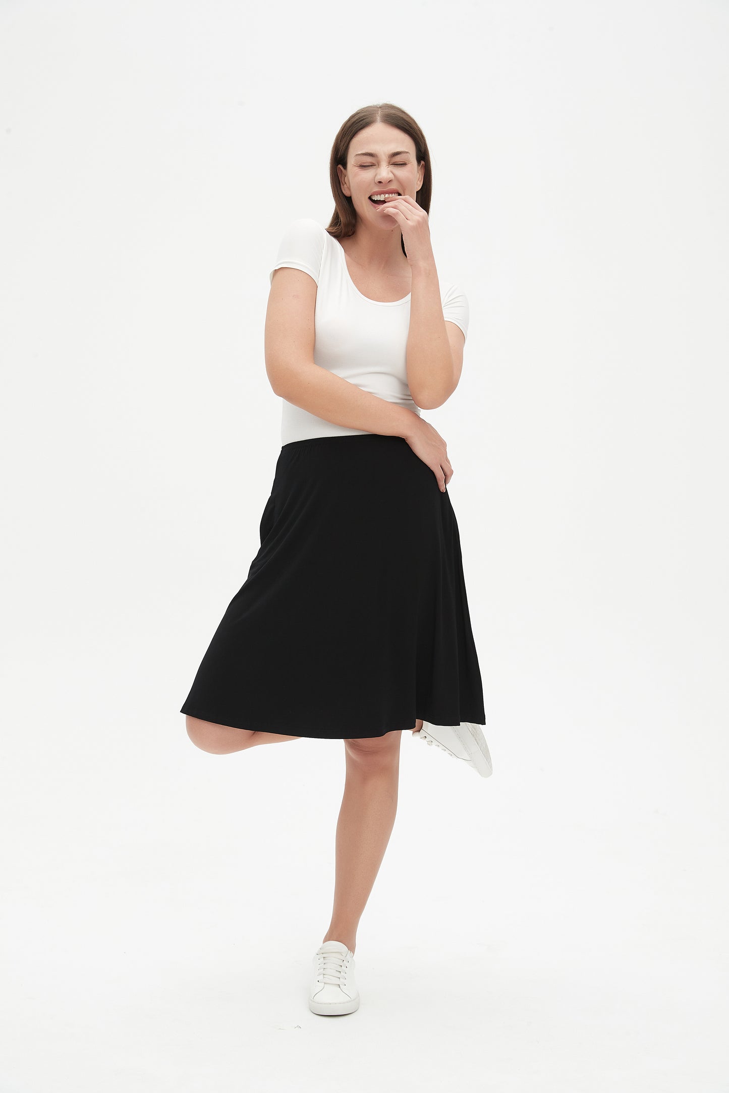 MM SWAY SKIRT - BLACK.