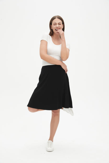 MM SWAY SKIRT - BLACK.