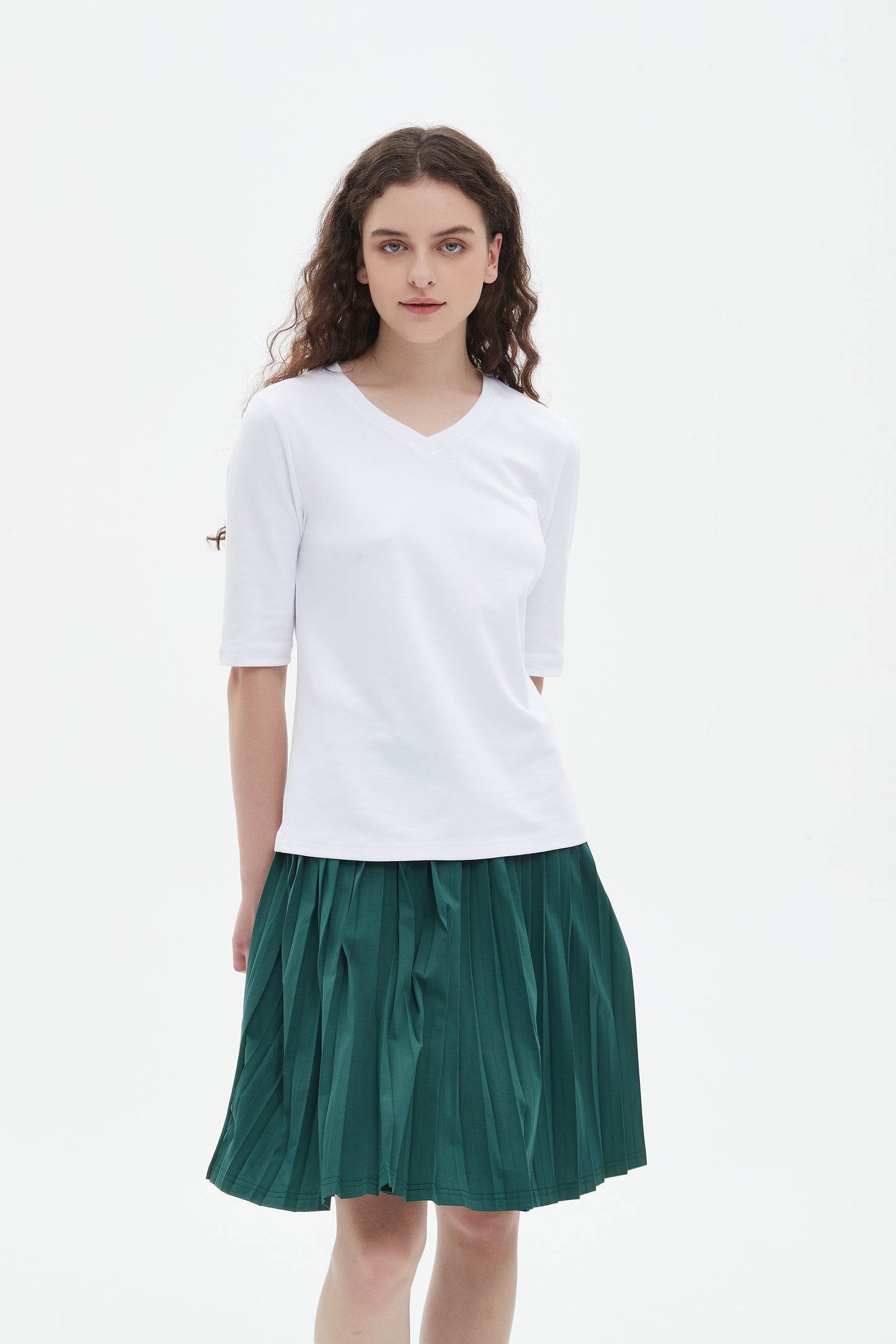 MM MINI PLEATS - HUNTER GREEN