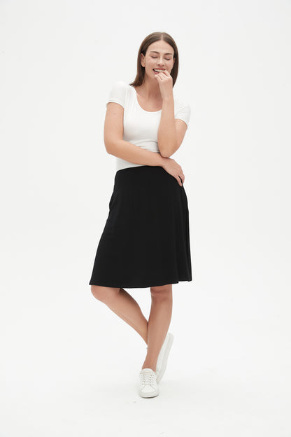 MM SWAY SKIRT - BLACK.
