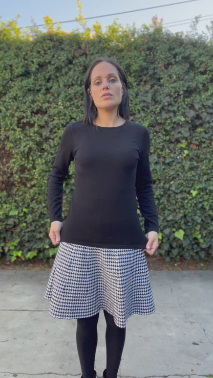 THE MM PERFECT TOP - FULL SLEEVE BLACK