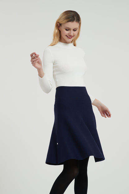 AMAZING  MM SKIRT - YEAR ROUND NAVY