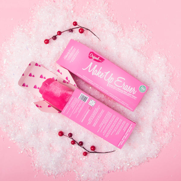 Pink Towelette Make-up Eraser