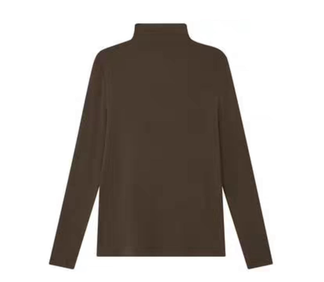 DELICIOUS MOCK NECK TOP