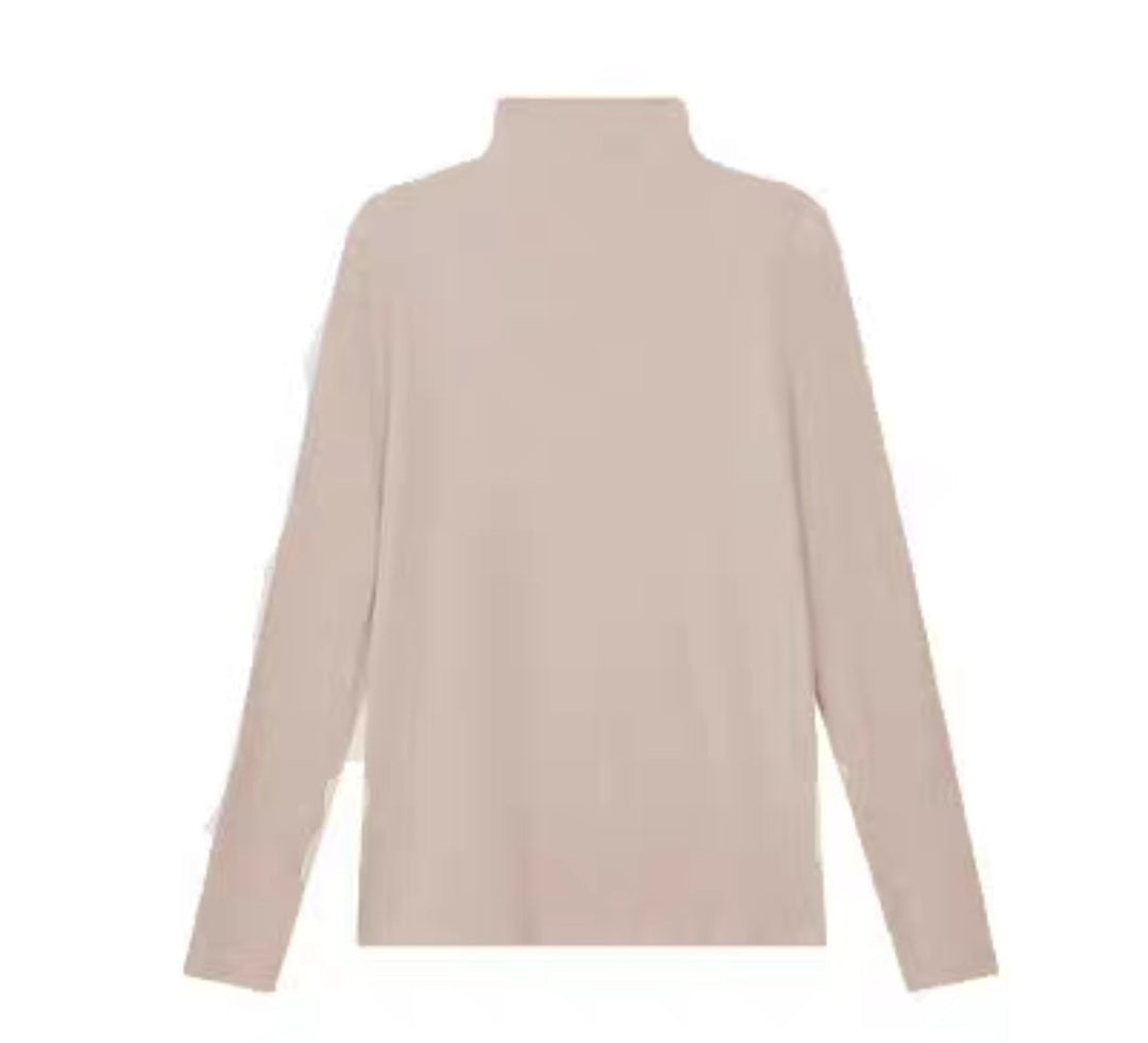 DELICIOUS MOCK NECK TOP