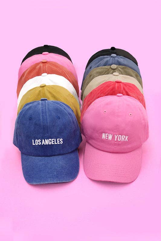 LOS ANGELES NEW YORK BASEBALL CAP HAT