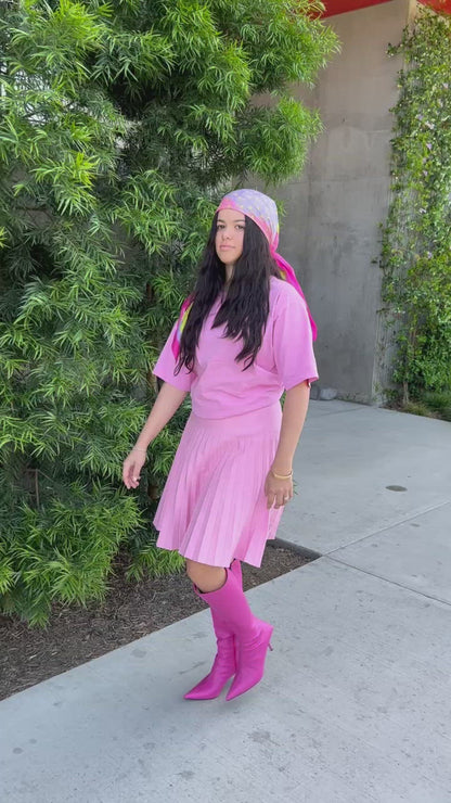 MM YEAR ROUND PLEATED - PINK