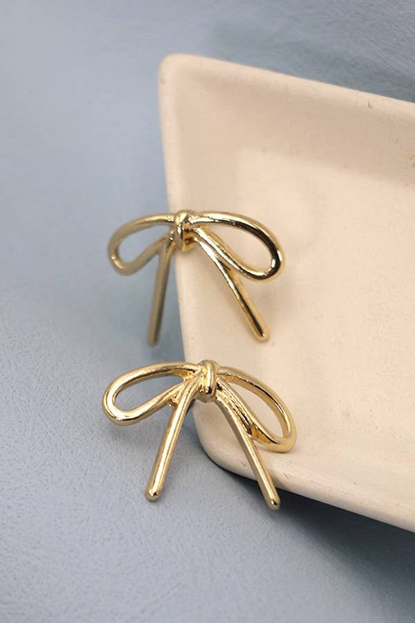 CHIC BOW EARRING  |  80E2380