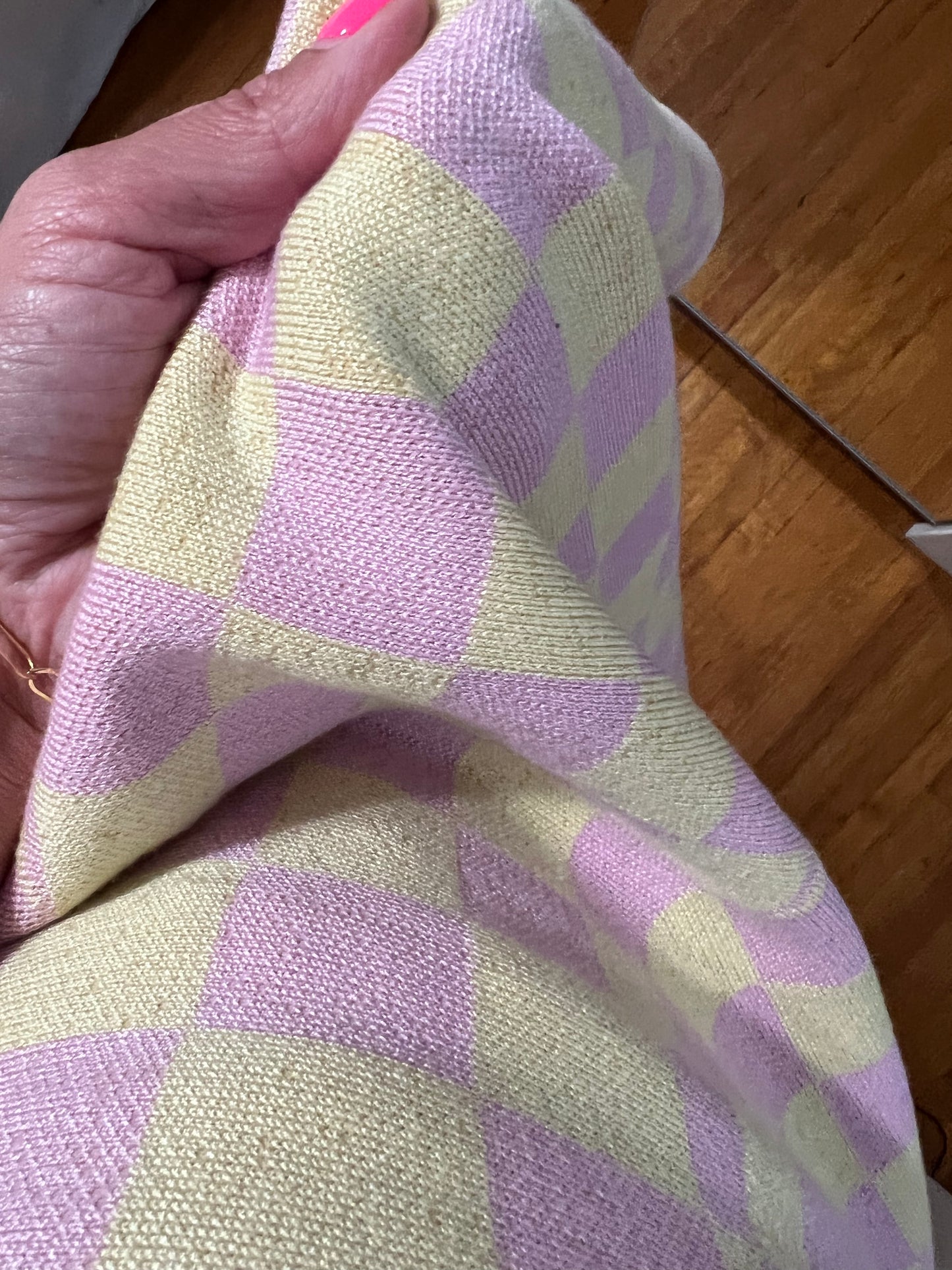 Amazing MM Skirt - Year Round Pink Yellow Check