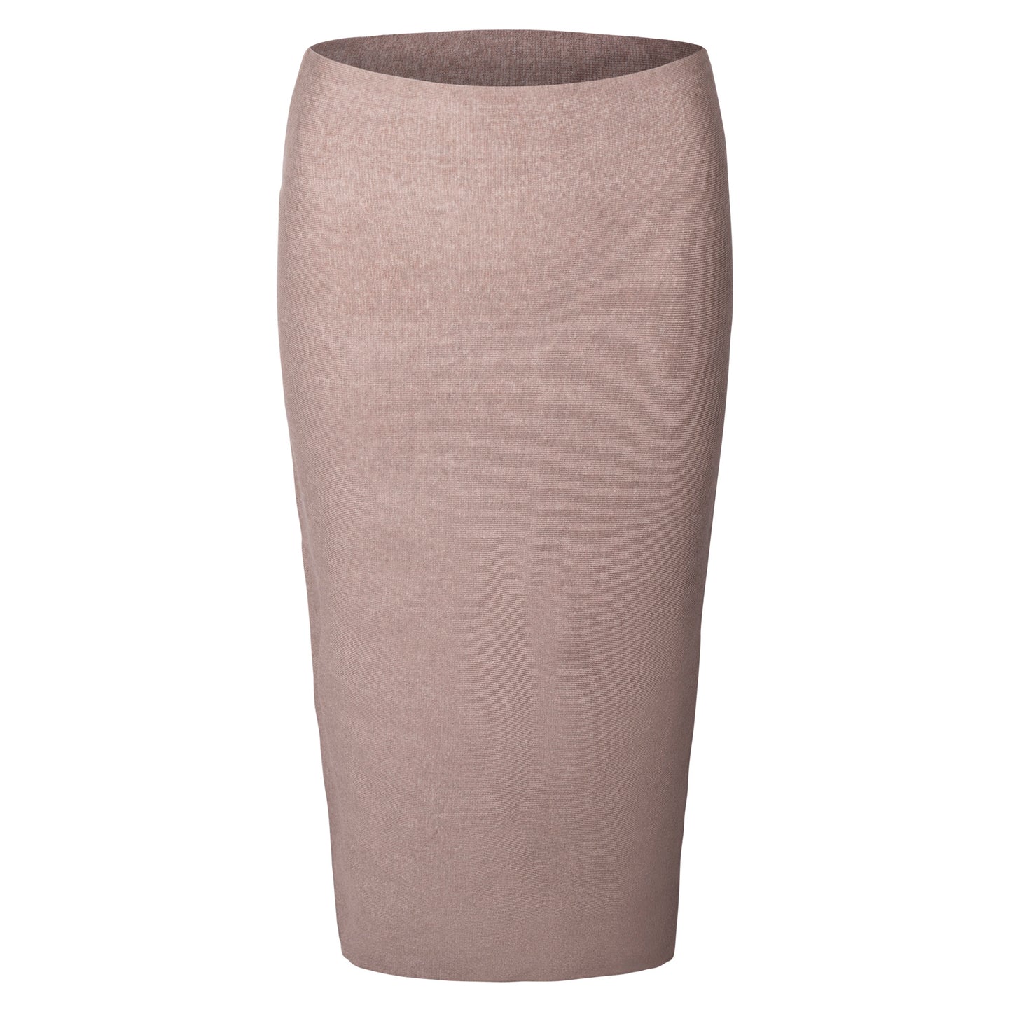 MM STRAIGHT MIDI SKIRT- TAUPE 28"