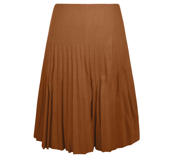 MM YEAR ROUND PLEATED - CAMEL
