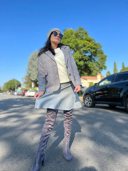 AMAZING MM SKIRT - YEAR ROUND LIGHT GREY
