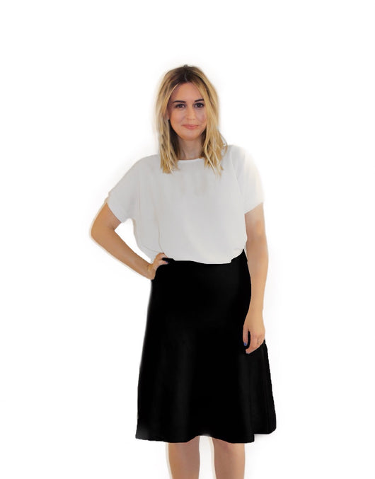 AMAZING MM SUMMER BLACK SKIRT - Mia Mod