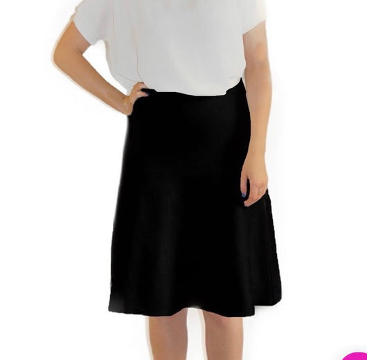 AMAZING MM SUMMER BLACK SKIRT - Mia Mod