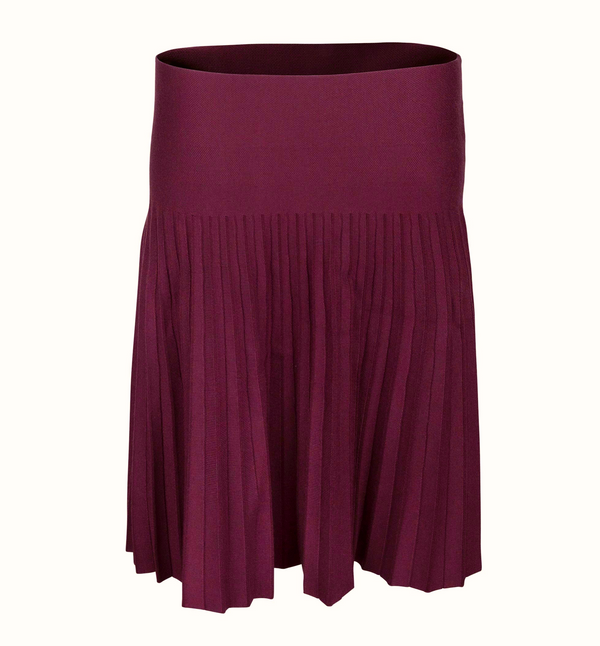 MM PURPLE LABEL - MAROON PLEATED